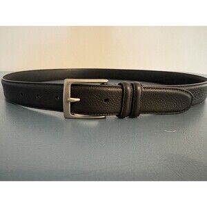 Ralph Lauren Chaps Leather  Casual Dress Belt Size Mens 38/95 Black 7113010